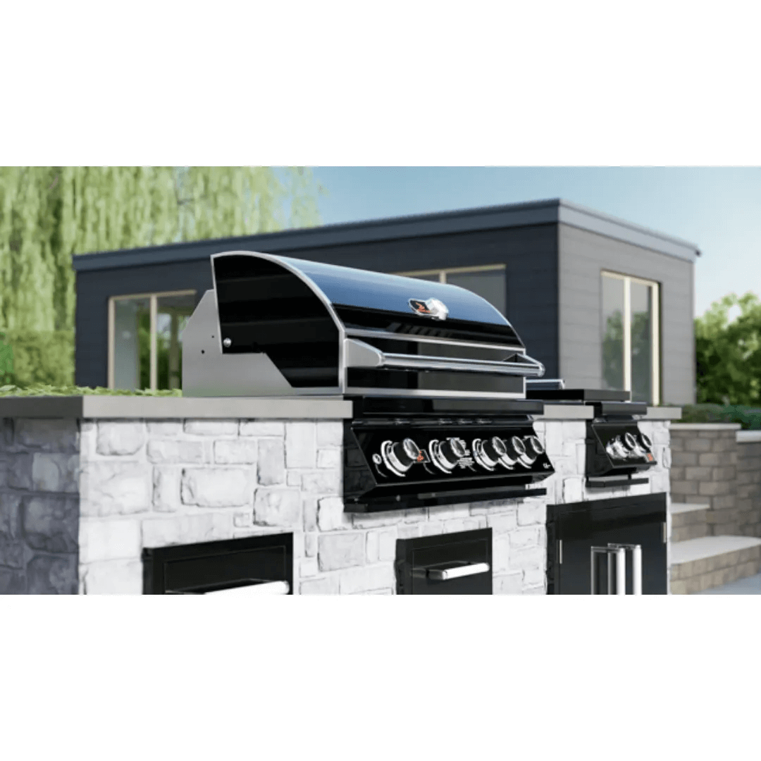Whistler Grills Built-In Black Silk Burford 4 Gas Grill