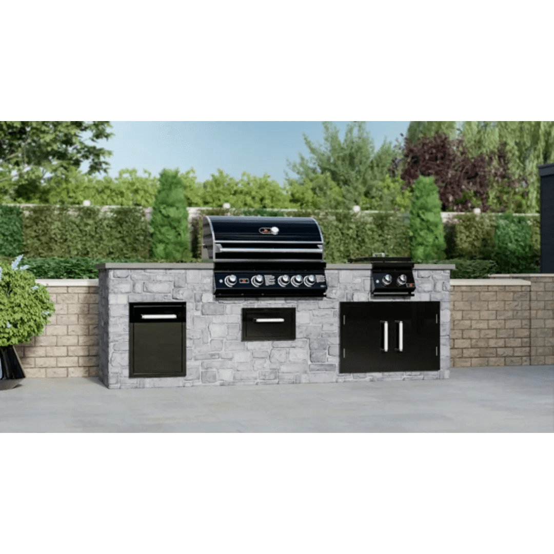 Whistler Grills Built-In Black Silk Burford 4 Gas Grill