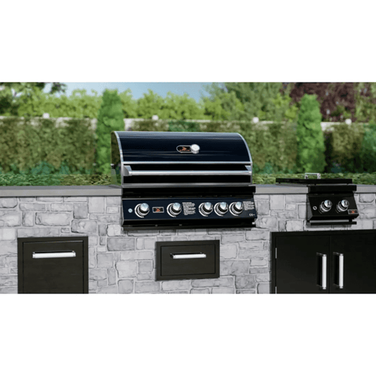 Whistler Grills Built-In Black Silk Burford 4 Gas Grill