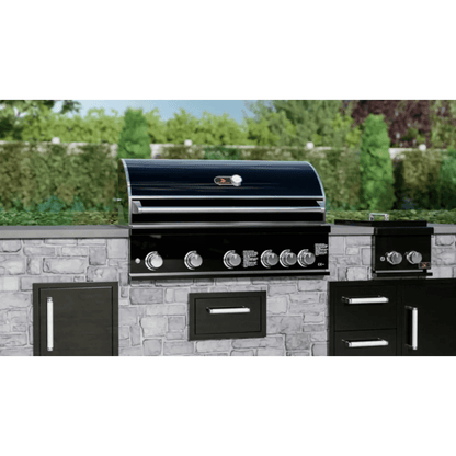 Whistler Grills Built-In Black Silk Burford 5 Gas Grill