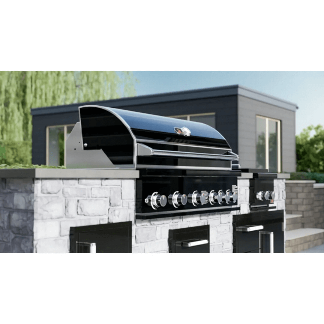 Whistler Grills Built-In Black Silk Burford 5 Gas Grill