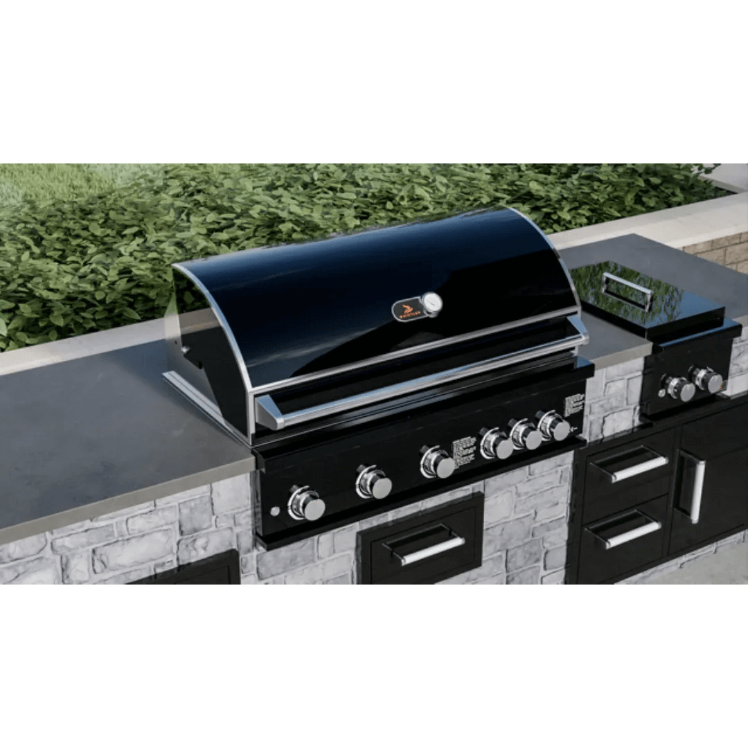 Whistler Grills Built-In Black Silk Burford 5 Gas Grill