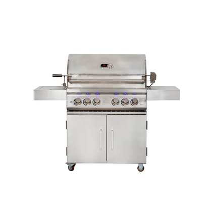 Whistler Grills Bibury 4 Gas Grill with Rotisserie & Cover