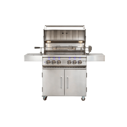 Whistler Grills Bibury 4 Gas Grill with Rotisserie & Cover