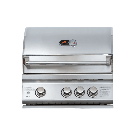 Whistler Grills Burford 3 Built-In Gas Grill with Rotisserie & Cover