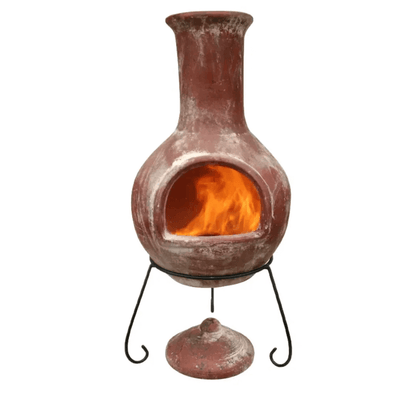 Colima X-Large Mexican Chimenea in Red