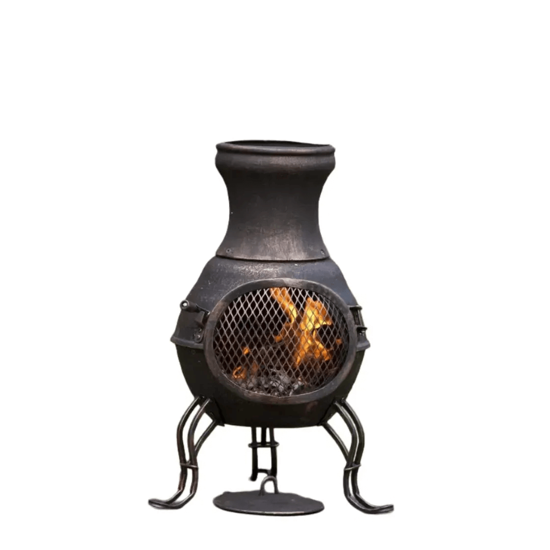 Billie Small Cast Iron Chimenea