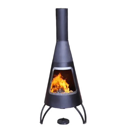 Cono Large Conical Shaped Steel Chimenea