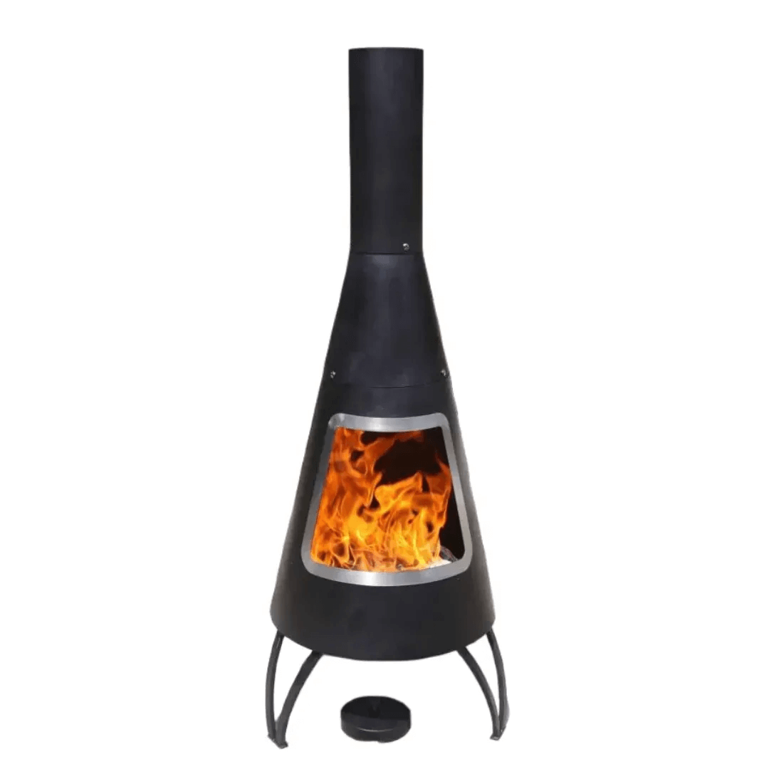 Cono Large Conical Shaped Steel Chimenea