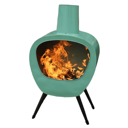 Stella Chimenea Mid-Century Retro Design Lichen