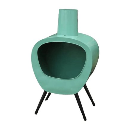 Stella Chimenea Mid-Century Retro Design Lichen