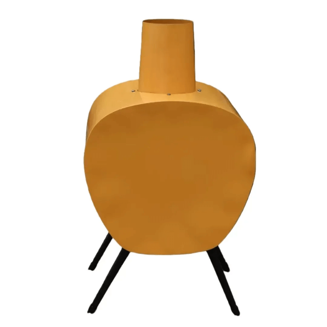 Stella Chimenea Mid-Century Retro Design Orange