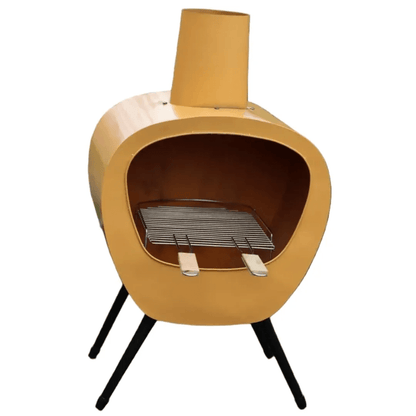 Stella Chimenea Mid-Century Retro Design Orange